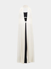 Zeus+Dione Rhodes Pleated Halter Neck Dress