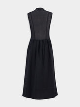 Zeus+Dione Fermeli Buttoned Linen Midi Dress