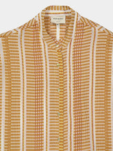 Zeus+Dione Regatta Ivory Sun Silk Shirt Dress