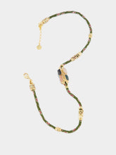 Gas Bijoux Green Lima Talisman Necklace