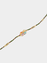 Gas Bijoux Green Lima Talisman Necklace