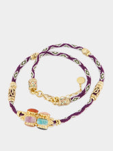 Gas Bijoux Purple Lima Talisman Necklace