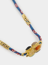 Gas Bijoux Blue Lima Talisman Necklace