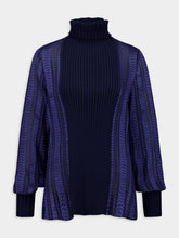 Zeus+Dione Navy Ziria Tempo Turtleneck Sweater