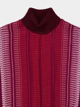 Zeus+Dione Burgundy Hera Sleeveless Turtleneck Top