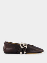 Le Monde Beryl Brown Claudia Leather Slipper