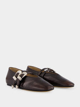 Le Monde Beryl Brown Claudia Leather Slipper