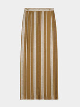 Zeus+Dione Nemea Textured Silk Skirt