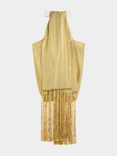 Zeus+Dione Crocus Fringe Halterneck Top