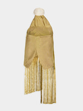 Zeus+Dione Crocus Fringe Halterneck Top