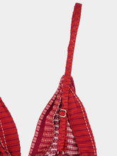 Zeus+Dione Burgundy Silk Aphrodite Bra