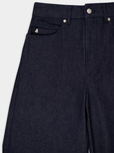 Zeus+Dione Uranus Embroidered High-Rise Flared Jeans