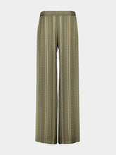 Zeus+Dione Sage Alcestes Loose Textured-Silk Trousers