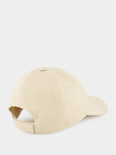 Marni Ivory Cotton Logo Baseball Cap