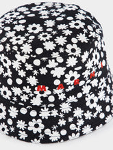 Marni Black and White Pop Fields Cotton Bucket Hat