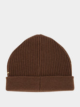 Marni Brown Virgin Wool Beanie