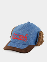 Marni Blue Denim Aviator Baseball Cap