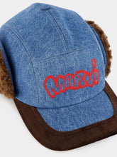 Marni Blue Denim Aviator Baseball Cap