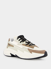 Balmain Run-Row Leather and Nylon Sneakers