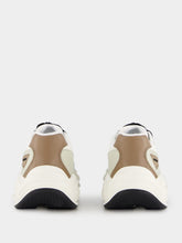 Balmain Run-Row Leather and Nylon Sneakers
