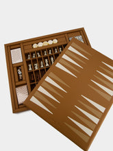 Hector Saxe Paris Gold Leather Multi-Game Box