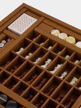 Hector Saxe Paris Gold Leather Multi-Game Box