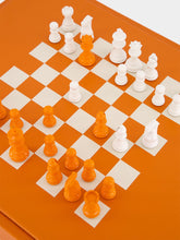 Hector Saxe Paris Orange Leather Multi-Game Box