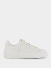 Balmain B-Court White Calfkskin Sneakers