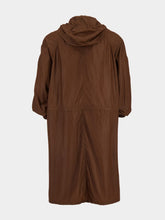 Lemaire Brown Nylon Oversized Parka