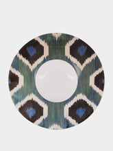 Les Ottomans Ikat soup/pasta plate
