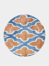 Les Ottomans Ikat dinner plate