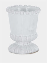 Astier de Villatte Adélaïde Egg Cup with Beaded Rim