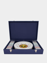 Hector Saxe Paris Bleu de France Roulette Leather Set