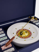 Hector Saxe Paris Bleu de France Roulette Leather Set