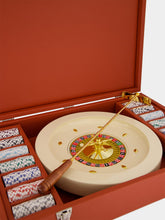 Hector Saxe Paris Brick Orange Roulette Leather Set