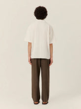 Commas Flax and Green Reflection Embroidered Oversized Shirt