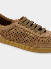 Dolce & Gabbana Brown Suede Saint Tropez Sneakers