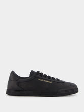 Dolce & Gabbana Saint Tropez Perforated Black Sneakers