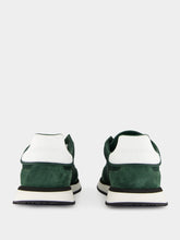 Dolce & Gabbana Forest Green Low-Top Suede Sneakers