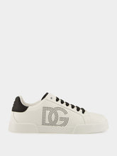 Dolce & Gabbana White Calfskin Portofino Sneakers