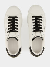 Dolce & Gabbana White Calfskin Portofino Sneakers