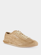 Dolce & Gabbana Beige Lipari Suede Sneakers