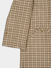 Blazé Milano Agape Grey Check Woolly Coat
