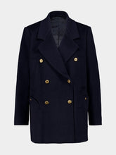 Blazé Milano Joyme Navy Sealady Wool Coat