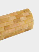 Glorinha Paranaguá Anouska Light Horn Clutch