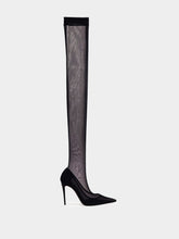 Dolce & Gabbana X KIM Stretch Tulle Thigh-High Boots
