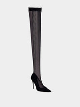 Dolce & Gabbana X KIM Stretch Tulle Thigh-High Boots