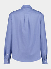 Marni Iris Blue Button-Up Cotton Shirt