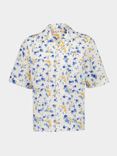 Marni Floral Print Logo Shirt