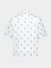 Marni Lily White Printed Cotton Shirt